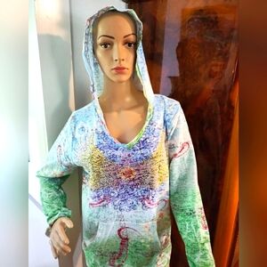 Stunning Plus size Sequin Hoodie with pockets